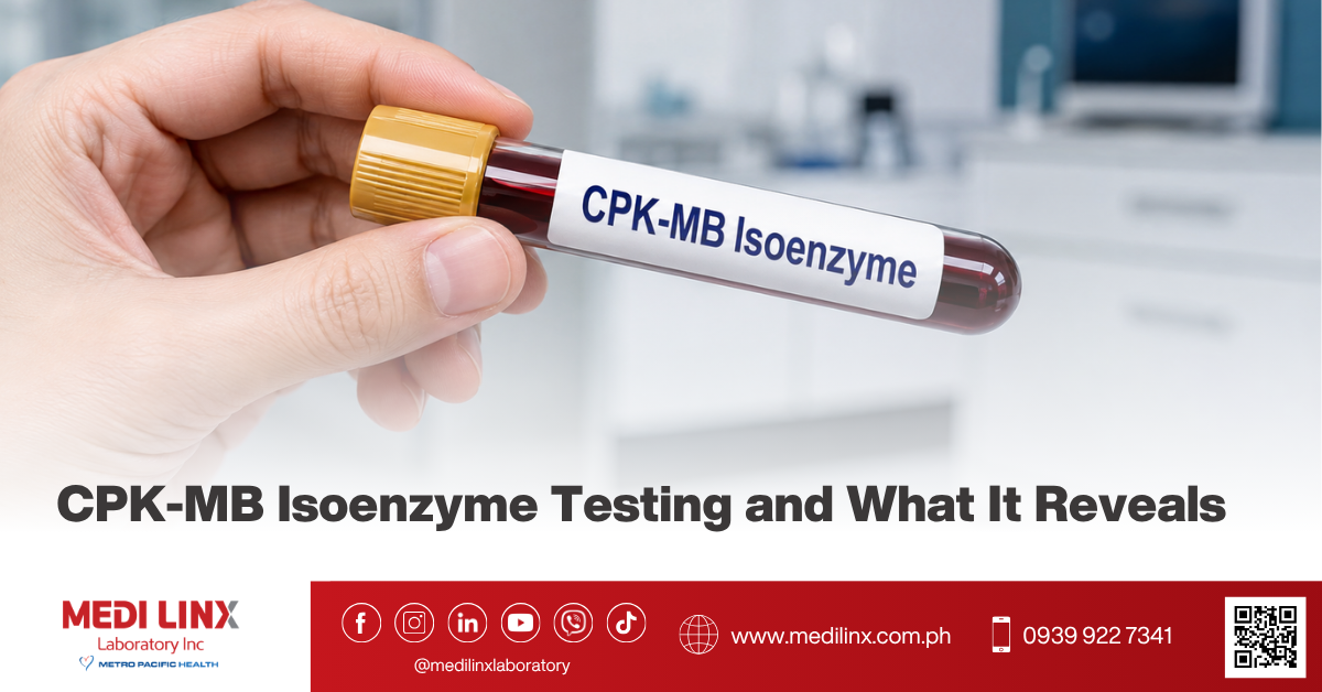 CPK-MB isoenzyme testing