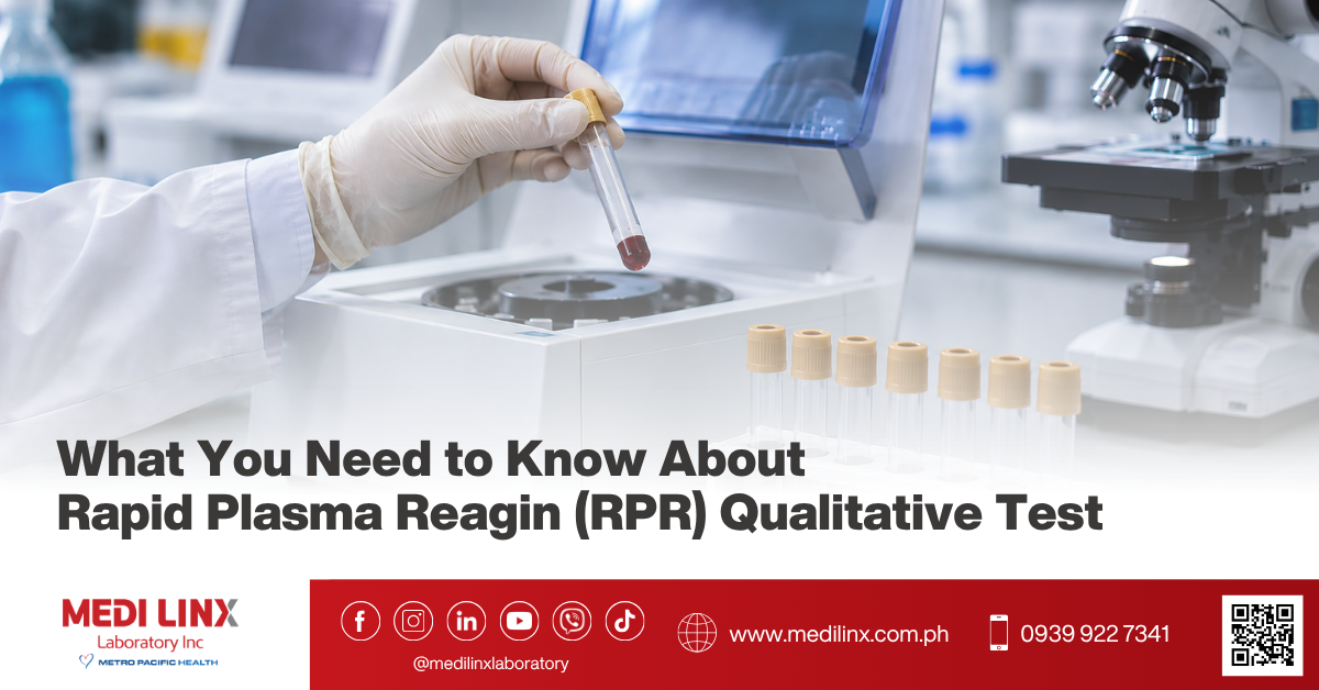 Rapid Plasma Reagin (RPR) Test
