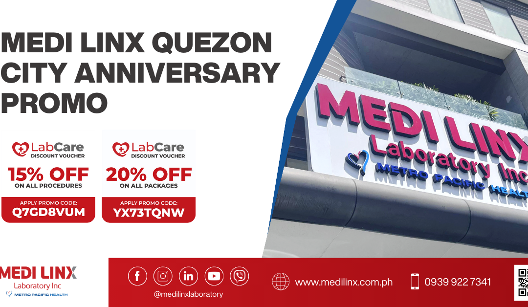 Medi Linx Quezon City Anniversary Discount Voucher