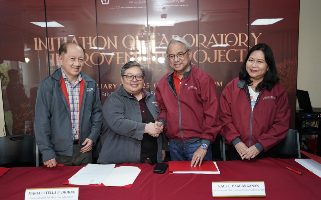 Medi Linx Laboratory in partnership with Cardinal Santos Medical Center in Optimizing Clinical Diagnostics